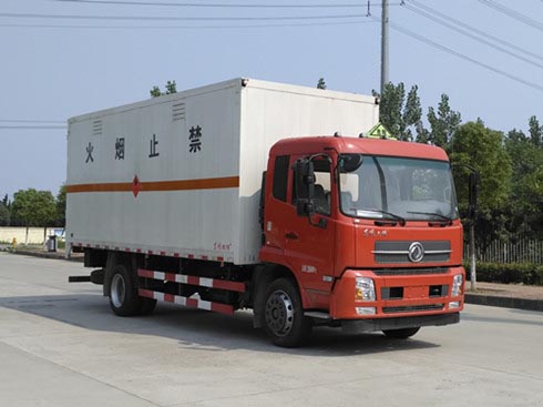 東風(fēng)天錦單橋氣瓶運(yùn)輸車廂式車