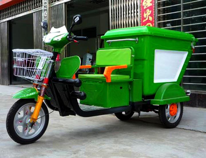 電動(dòng)三輪垃圾車（電動(dòng)三輪保潔車）圖片4